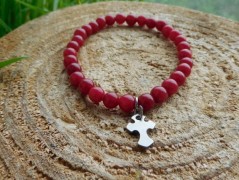 Náhrdelník - Tři kuličky larimaru