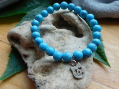 Náhrdelník - Tři kuličky larimaru