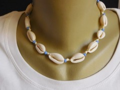 Náhrdelník - Tři kuličky larimaru