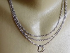 Náhrdelník - Tři kuličky larimaru