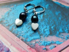 Náhrdelník - Tři kuličky larimaru