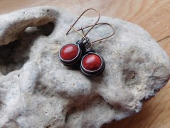 Náhrdelník - Tři kuličky larimaru