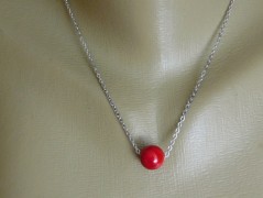 Náhrdelník - Tři kuličky larimaru