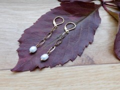 Náhrdelník - Tři kuličky larimaru