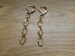 Náhrdelník - Tři kuličky larimaru