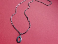 Náhrdelník - Tři kuličky larimaru