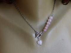 Náhrdelník - Tři kuličky larimaru