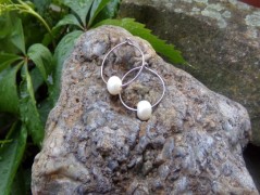 Náhrdelník - Tři kuličky larimaru