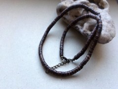 Náhrdelník - Tři kuličky larimaru