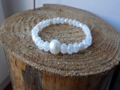 Náhrdelník - Tři kuličky larimaru