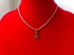 Náhrdelník - Tři kuličky larimaru