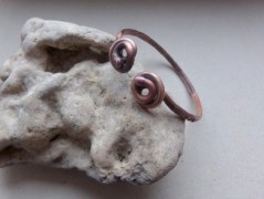 Náhrdelník - Tři kuličky larimaru