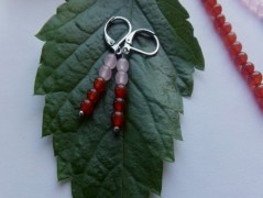 Náhrdelník - Tři kuličky larimaru