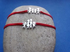 Náhrdelník - Tři kuličky larimaru