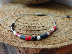 Náhrdelník - Tři kuličky larimaru