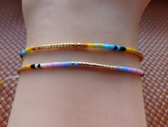 Náhrdelník - Tři kuličky larimaru