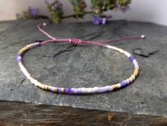 Náhrdelník - Tři kuličky larimaru