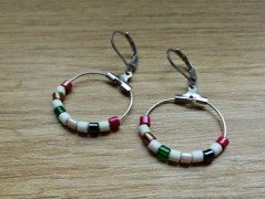 Náhrdelník - Tři kuličky larimaru