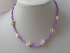 Náhrdelník - Tři kuličky larimaru