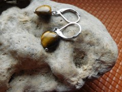 Náhrdelník - Tři kuličky larimaru