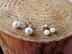 Náhrdelník - Tři kuličky larimaru