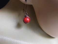 Náhrdelník - Tři kuličky larimaru