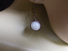 Náhrdelník - Tři kuličky larimaru