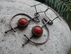 Náhrdelník - Tři kuličky larimaru