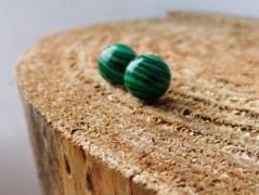 Náhrdelník - Tři kuličky larimaru