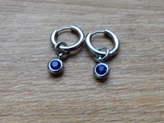 Náhrdelník - Tři kuličky larimaru