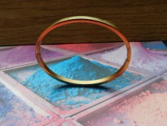 Náhrdelník - Tři kuličky larimaru