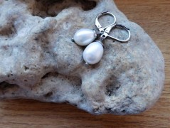 Náhrdelník - Tři kuličky larimaru