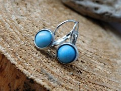 Náhrdelník - Tři kuličky larimaru