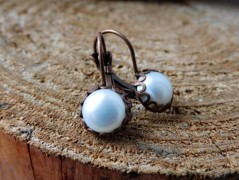 Náhrdelník - Tři kuličky larimaru