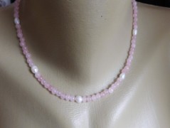 Náhrdelník - Tři kuličky larimaru