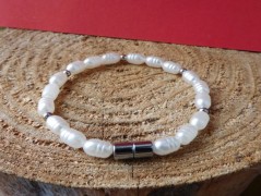 Náhrdelník - Tři kuličky larimaru