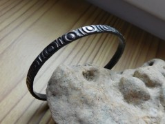 Náhrdelník - Tři kuličky larimaru