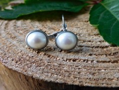 Náhrdelník - Tři kuličky larimaru