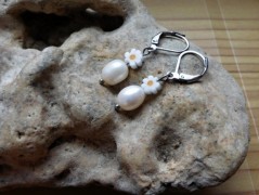 Náhrdelník - Tři kuličky larimaru