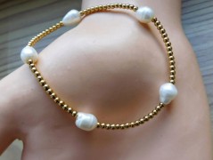 Náhrdelník - Tři kuličky larimaru