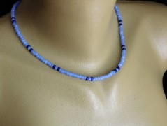 Náhrdelník - Tři kuličky larimaru