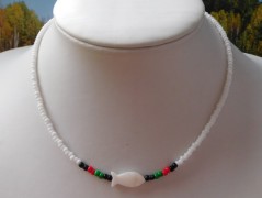 Náhrdelník - Tři kuličky larimaru