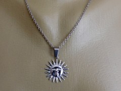 Náhrdelník - Tři kuličky larimaru