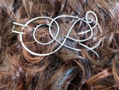 Náhrdelník - Tři kuličky larimaru