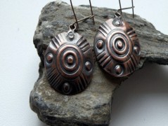 Náhrdelník - Tři kuličky larimaru