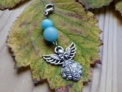 Náhrdelník - Tři kuličky larimaru