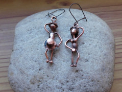 Náhrdelník - Tři kuličky larimaru