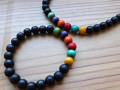 Náhrdelník - korálky barevné