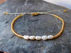 Náhrdelník - Tři kuličky larimaru