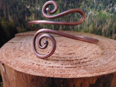 Náhrdelník - Tři kuličky larimaru